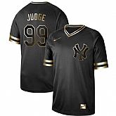 Yankees 99 Aaron Judge Black Gold Nike Cooperstown Collection Legend V Neck Jersey Dzhi,baseball caps,new era cap wholesale,wholesale hats